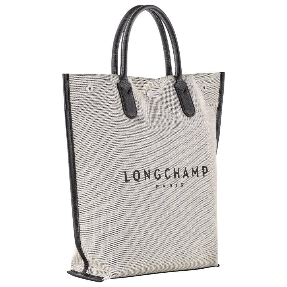 Longchamp horse logo essential canvas tote purchases bag